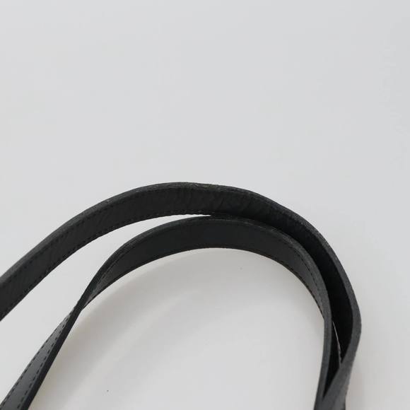SAINT LAURENT Shoulder Bag PVCCanvas Black Gold Auth yk15945 - Picture 8 of 16